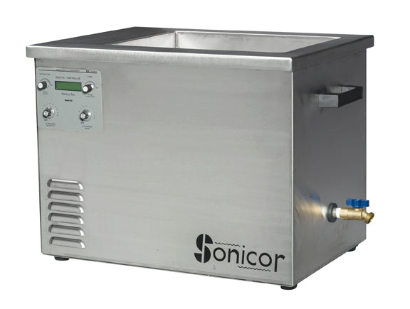 Sonicor Industrial Benchtop Ultrasonic Cleaner right side