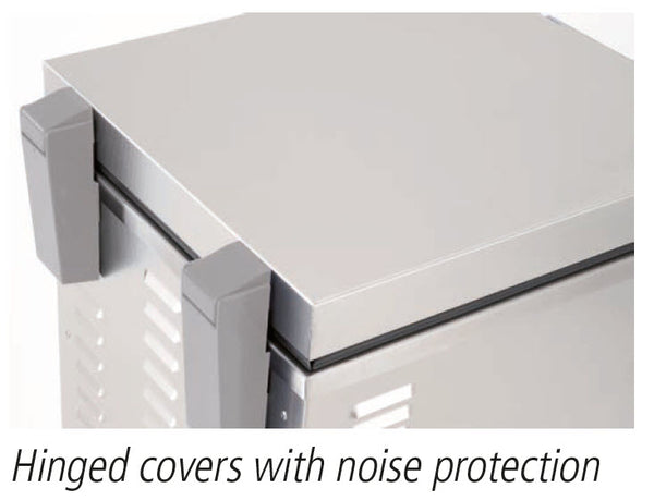 Hinged lid for Elma xtra ST in use