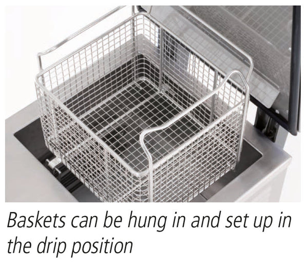 Elma St mesh basket in use