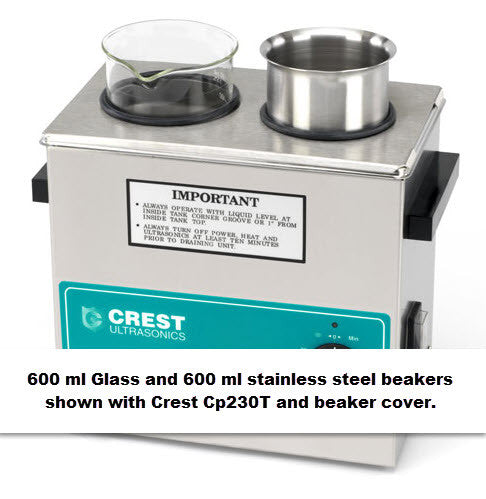 beakers in use with beaker cover