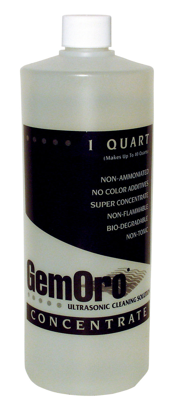 GemOro Super Concentrated Ultrasonic Cleaning Solution - Quart